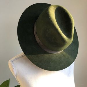 Lack of Color Green Wool Hat